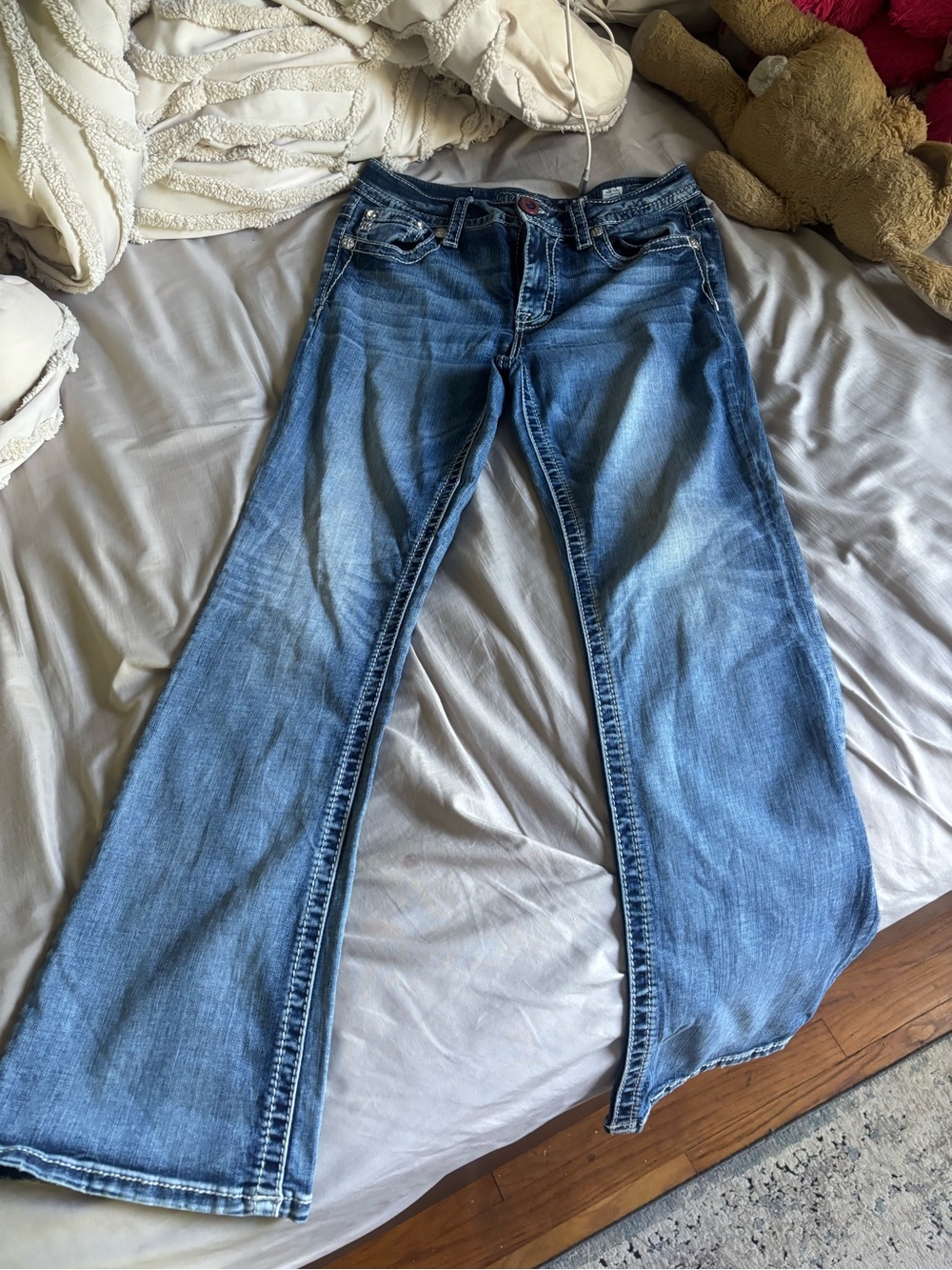 Miss Me Classic Women's Blue Flare Jeans